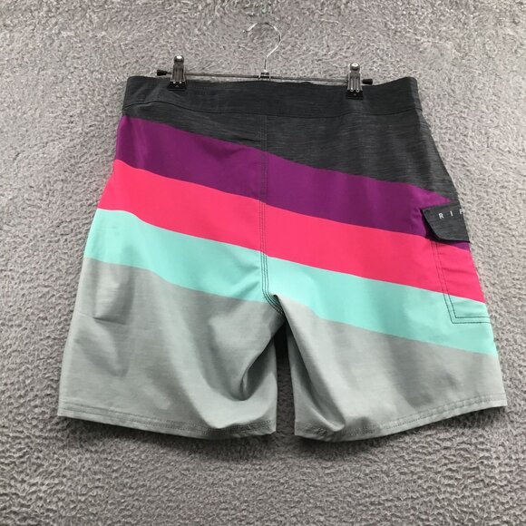 Rip Curl Men's 18" Swim Trunks Shorts Multi 31 - Picture 2 of 3